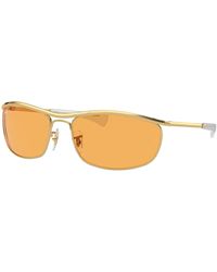 Ray-Ban - Rb3119m Olympian I Deluxe Rectangular Sunglasses - Lyst