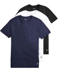 Polo Ralph Lauren - Slim Fit W/ Wicking 3-pack Crew Undershirts - Lyst