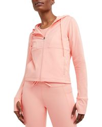 Champion - , , Moisture Wicking, Zip-up Athletic Jacket For , Pink Star, Small - Lyst