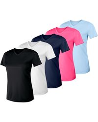 Hanes - Cool Dri Performance V-neck T-shirt - Lyst