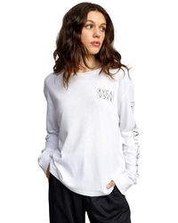 RVCA Long-sleeved tops for Women - Up to 70% off | Lyst