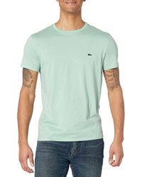 Lacoste - Contemporary Collection's Short Sleeve Pima Crewneck Tee Shirt - Lyst