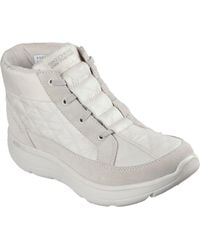 Skechers - Hands Free Slip-ins On-the-go Encore Quilted Nylon Chugga Ankle Boot - Lyst