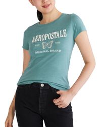 Aéropostale - Aero Ss Graphic Tee-block - Lyst