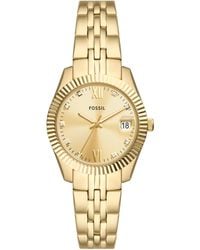 Fossil - Scarlette Watch Es5299 Stainless Steel (Archived) - Lyst