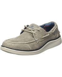 skechers mens black leather shoes