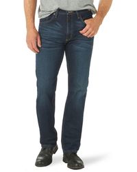Wrangler - Mens Free-to-stretch Regular Fit Jeans - Lyst