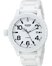 Nixon - A148-126 Ceramic 42-20 Automatic White Dial Bracelet Watch - Lyst