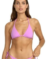 Billabong - Standard Swimwear Sol Searcher Adjustable Triangle Bikini Top - Lyst