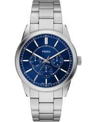 Fossil - Orologio da uomo Pearson multifunzione in acciaio inossidabile - Lyst