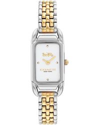 COACH - Cadie Watch | Timeless Art Deco Elegance | Stainless Steel | Designed For Every Occasion - Lyst