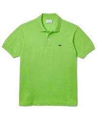 Lacoste - Green Other Materials Polo Shirt - Lyst