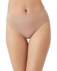 Wacoal - Feeling Flexible Seamless Full Coverage Hi-cut Brief Panty - Lyst
