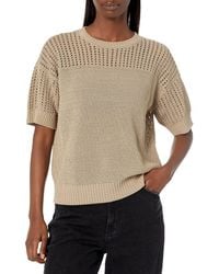 Emporio Armani - A | X Armani Exchange Short Sleeved Knit Top - Lyst