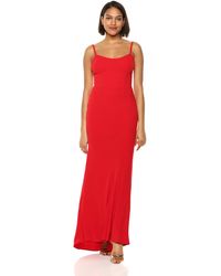 dress the population jodi crepe evening dress