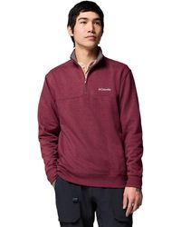 Columbia - S Hart Mountain Ii Half Zip Fleece Jacket - Lyst