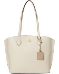Kate Spade - Suite Crossgrain Leather Large Open Tote - Lyst