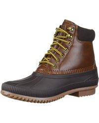 tommy hilfiger dressy leather lace up boot