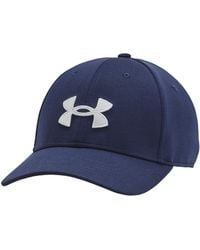 Under Armour - Blitzing Low Adjustable Cap Midnight Mod - Lyst