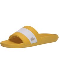 lacoste womens slides