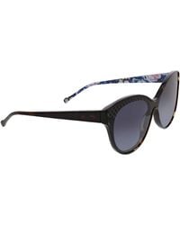 Vera Bradley Ariel Polarized Cat Eye Sunglasses in Blue | Lyst