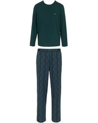 Emporio Armani - Long Pajama Set - Lyst