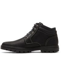 Rockport - , Weather Or Not Waterproof Plain Toe Wp Boot Black 8.5 M - Lyst