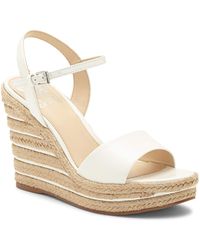 vince camuto espadrille wedges closed toe