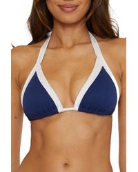 Trina Turk - Standard Courtside Triangle Bikini Top - Lyst