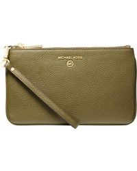 Michael Kors - Jet Set Charm Medium Top-zip Wristlet - Lyst