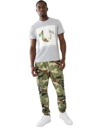 True Religion - Big T Cargo Jogger Pants - Lyst