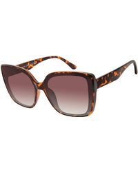 Nanette Lepore - Nn395 Retro Cat Eye Uv400 Protective Square Sunglasses. Fashionable Gifts For Her - Lyst