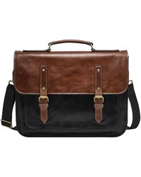 small brown leather handbag