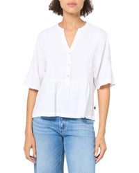 Nautica - Popover Short Sleeve Linen Blend Shirt - Lyst