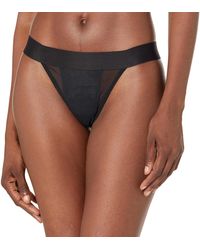 DKNY - Low Rise Sheer Thong - Lyst