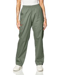 Dickies - Big Signature Elastic Waist Scrubs Pant, Olive, X-large Tall - Lyst