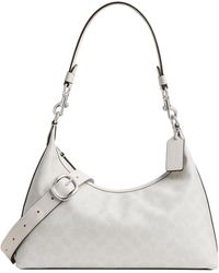 COACH - Juliet Shoulder Bag In Signature Canvas - Lyst