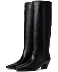 Loeffler Randall - Marley Kicked Heel Tall Boots Knee High - Lyst