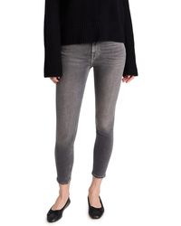 7 For All Mankind - Ankle Skinny Jeans - Lyst
