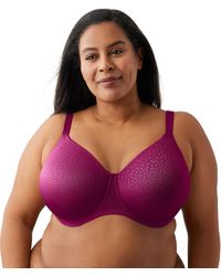 Wacoal - Plus Size Back Appeal Unlined Full Coverage Underwire Bra - Lyst