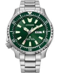 Citizen - Promaster Dive Fugu Automatic Silver Stainless Steel Watch - Lyst