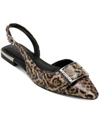 DKNY - Clemma Slingback Loafer Mule With Belt Detail - Lyst