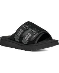 UGG - Goldencoast Double-Strap Suede Sliders - Lyst