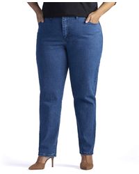 lee side elastic jeans petite