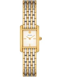 Tory Burch - Eleanor Small Two-hand Two-tone Stainless Steel Bracelet Watch - Lyst