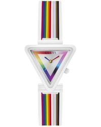 Guess - Analog Silicone Watch - Lyst