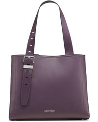 Calvin Klein - Lowen Triple Compartment Tote - Lyst