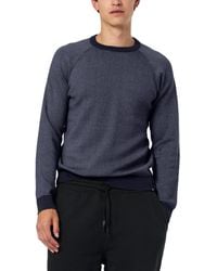 Buffalo David Bitton - Lightweight Raglan Long Sleeve Crew Neck Sweater - Lyst
