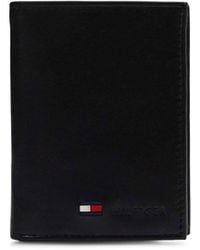 Tommy Hilfiger - S Leather Credit Card Organizer Wallet - Lyst