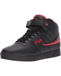 black high top filas